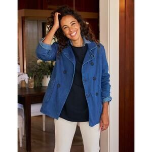 Frank & Eileen Belfast English Peacoat in 1977 Medium Wash